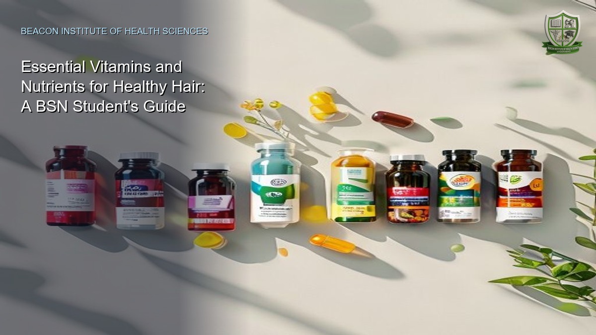 Essential Vitamins and Nutrients for Healthy Hair: A BSN Student's Guide