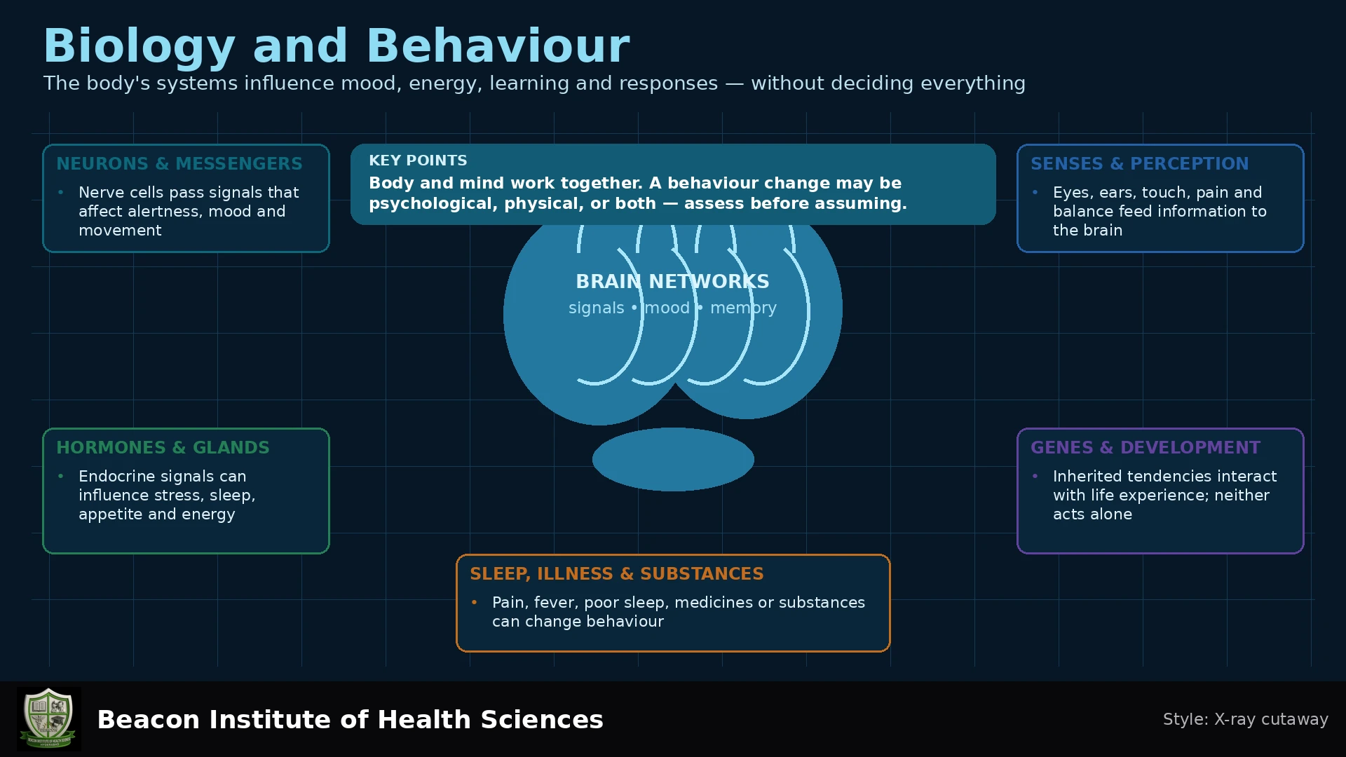 Biology and Behaviour Infographic