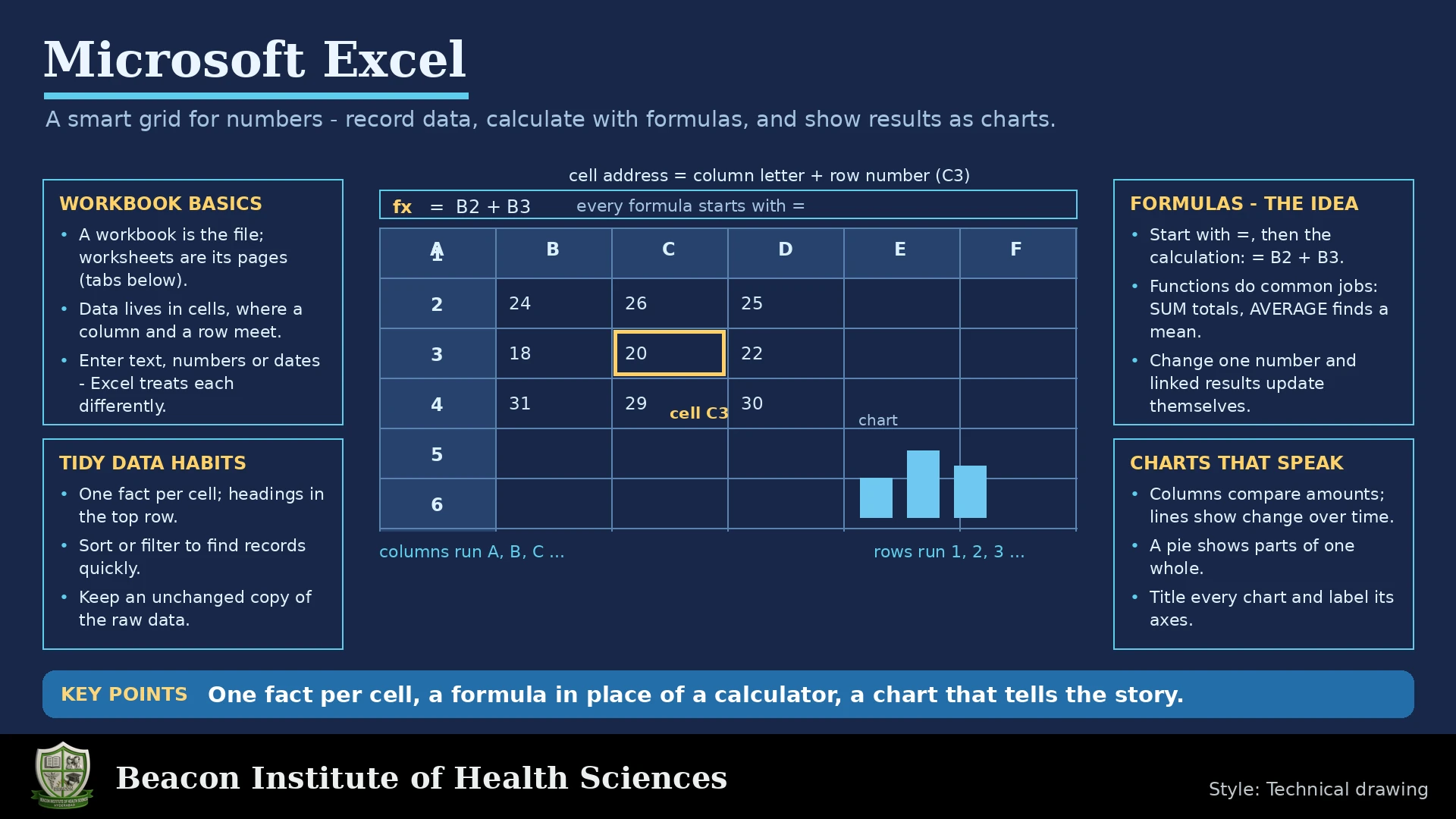 Microsoft Excel Infographic