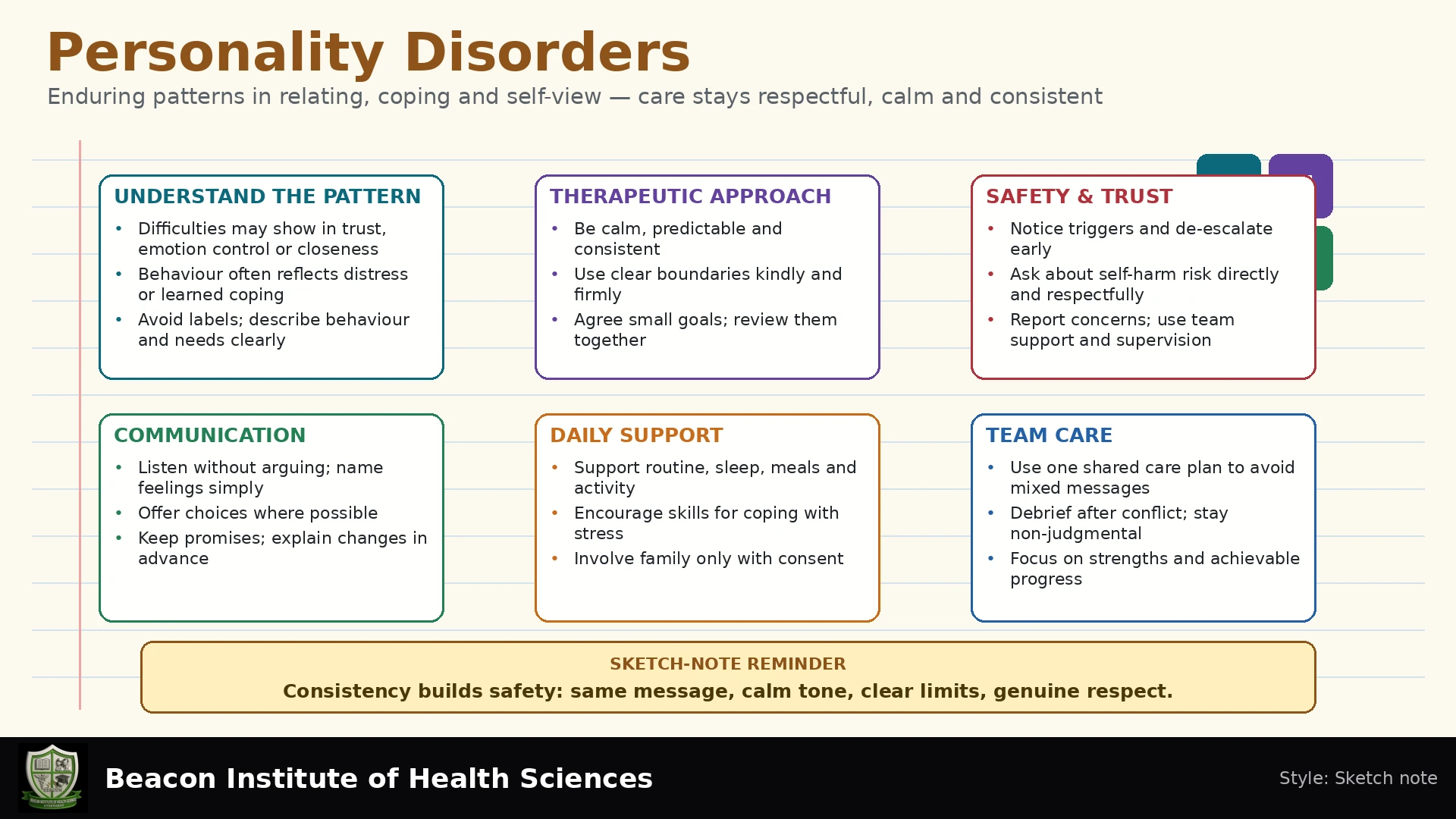 Personality Disorders Infographic
