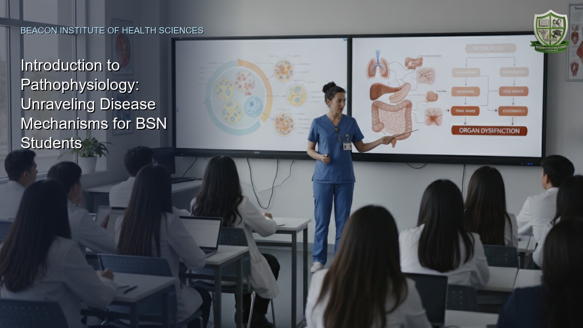 Introduction to Pathophysiology: Unraveling Disease Mechanisms for BSN Students