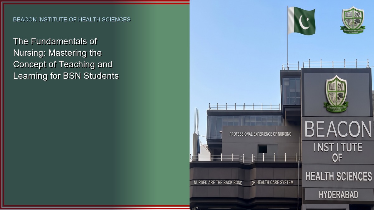 The Fundamentals of Nursing: Mastering the Concept of Teaching and Learning for BSN Students