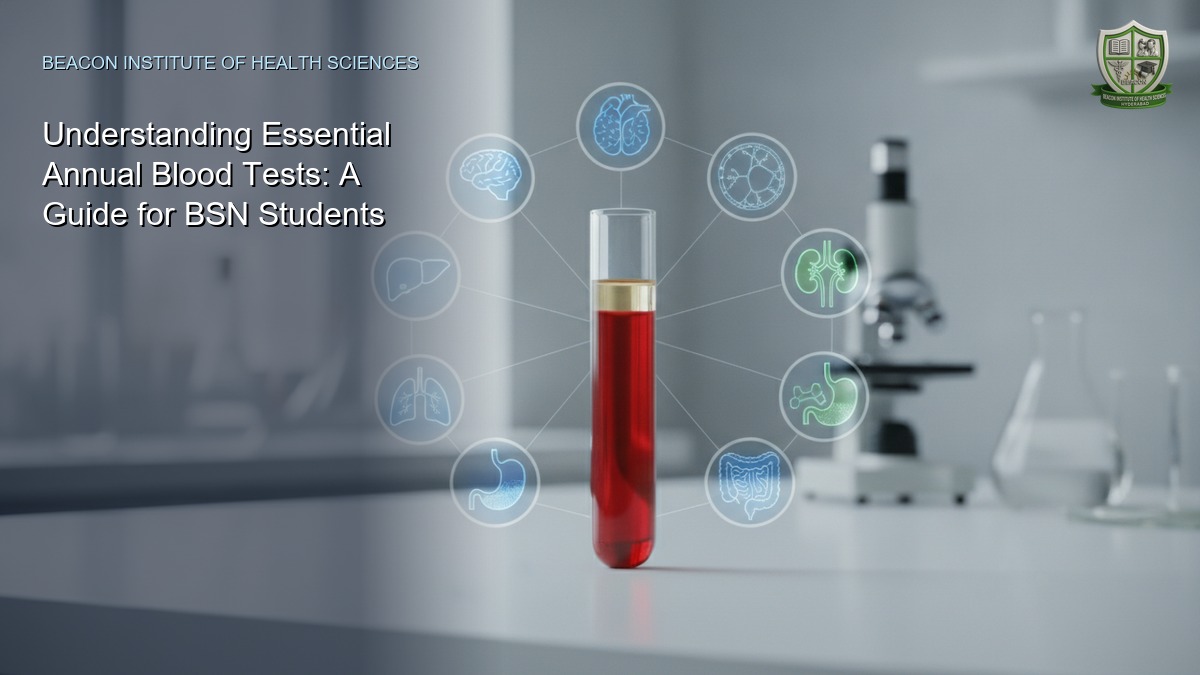Understanding Essential Annual Blood Tests: A Guide for BSN Students
