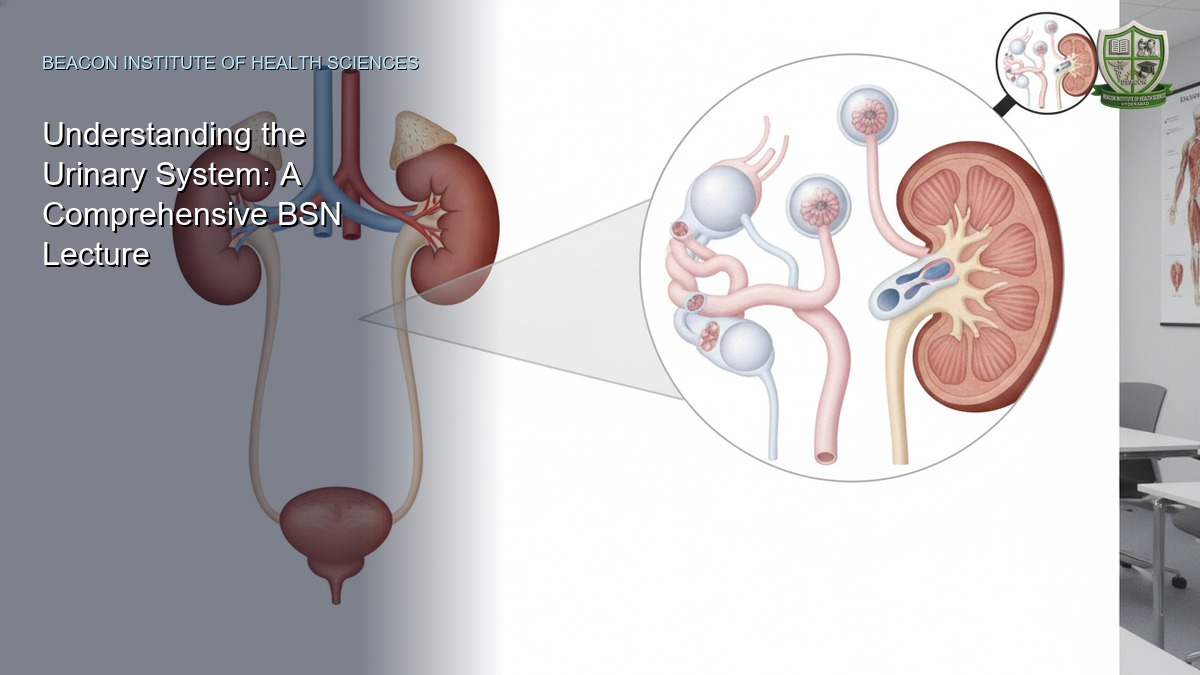 Understanding the Urinary System: A Comprehensive BSN Lecture