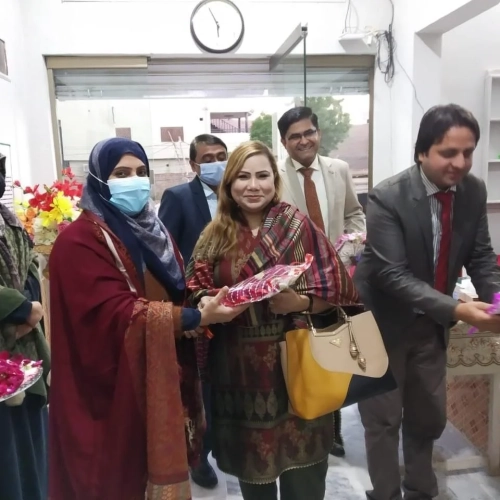 Health Dept, Sindh Govt visit on 8-1-22
